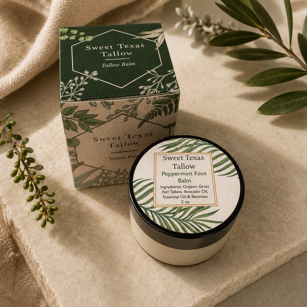Whipped Tallow Foot Balm